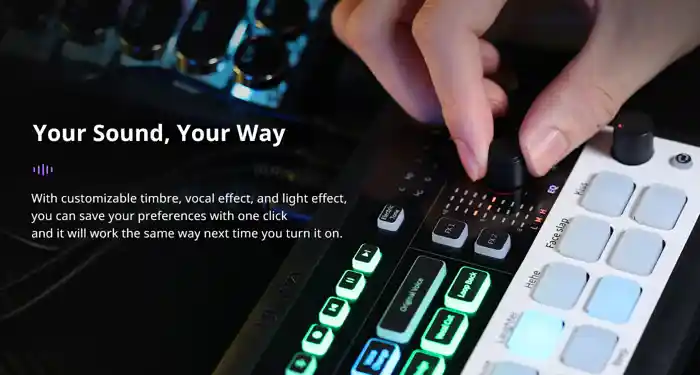 Ulanzi AX01 All-in-one Audio Mixer with Individual Control